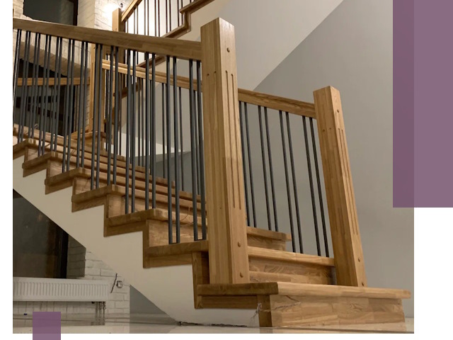 Реставрация деревянных и металлических лестниц в Раменском