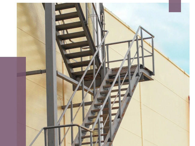 Пожарные лестницы в Раменском от 12167 руб. — монтаж и продажа | ПРОЛЁТ-Рмн