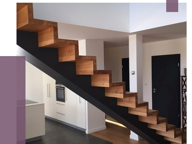 Изготовление деревянных лестниц в Раменском от 86182 руб. | ПРОЛЁТ-Рмн