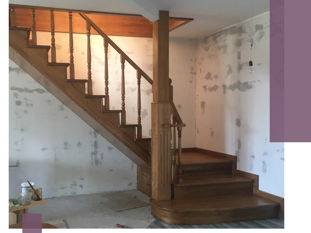 Ремонт деревянных лестниц в Раменском: быстро и качественно