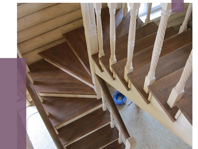 Реставрация деревянных лестниц в Раменском от 4258 руб.