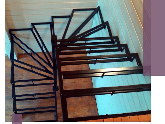 Изготовление металлических лестниц любой сложности в Раменском