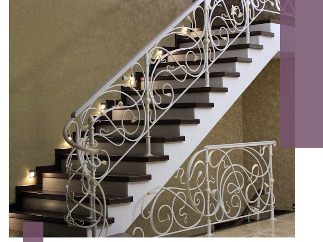 Кованые лестницы под ключ в Раменском — изготовление и монтаж