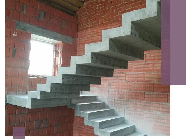 Бетонные лестницы под ключ в Раменском: монтаж, демонтаж, ремонт