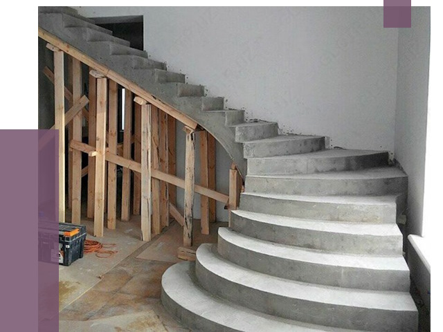 Изготовление бетонных лестниц под ключ в Раменском от 19771 руб. | ПРОЛЁТ-Рмн