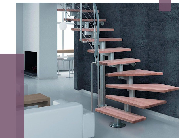 Модульные лестницы в Раменском от 16729 руб. — купить в ПРОЛЁТ-Рмн