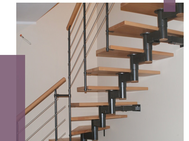 Изготовление модульных лестниц в Раменском от 11406 руб. 