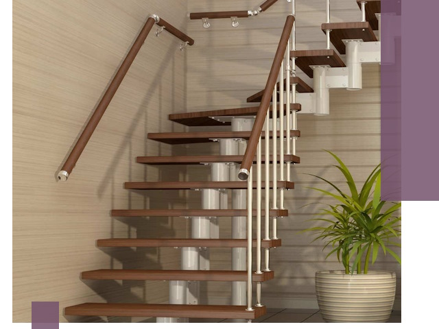 Изготовление модульных лестниц под ключ в Раменском