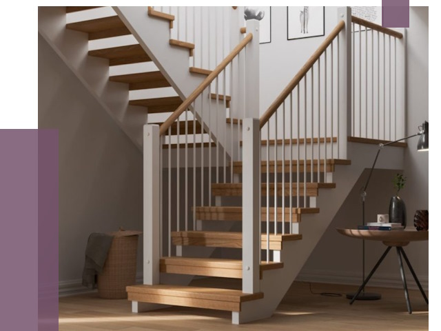 Маршевые лестницы в Раменском от 37768 руб. — монтаж | ПРОЛЁТ-Рмн