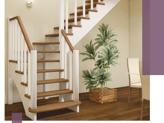 Г-образные лестницы под ключ в Раменском — изготовление и монтаж