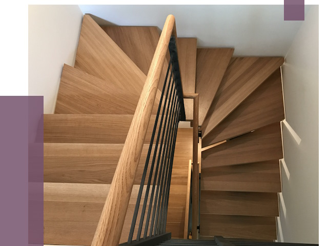 П-образные лестницы в Раменском под ключ от 48160 руб. | ПРОЛЁТ-Рмн