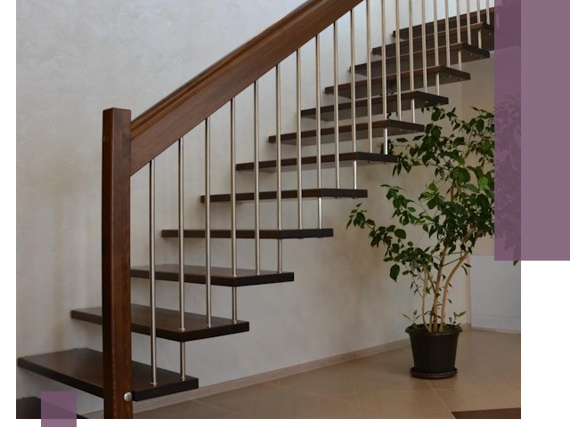 Лестницы на больцах под ключ в Раменском – изготовление и монтаж