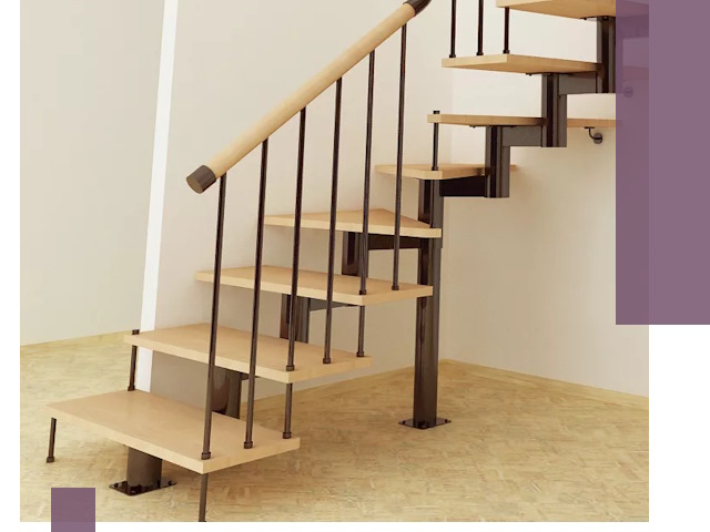 Монтаж лестниц на больцах в Раменском — быстро и надежно