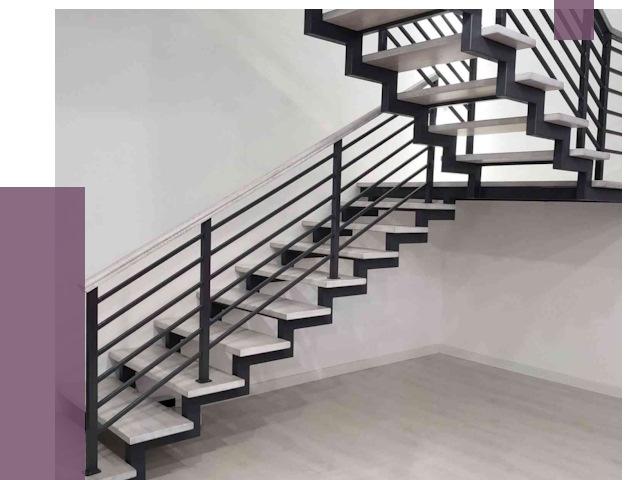 Лестницы на металлокаркасе под ключ в Раменском от 12674 руб. | ПРОЛЁТ-Рмн