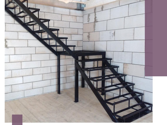 Лестницы на металлокаркасе под ключ в Раменском — изготовление и монтаж