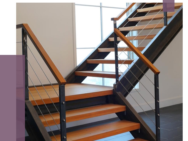 Изготовление лестниц на металлокаркасе в Раменском от 18757 руб. | ПРОЛЁТ-Рмн