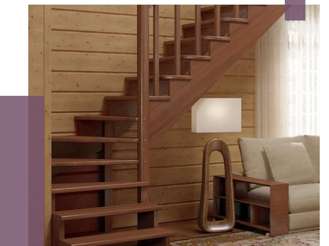 Лестницы эконом класса в Раменском от 18098 руб. бюджетные решения