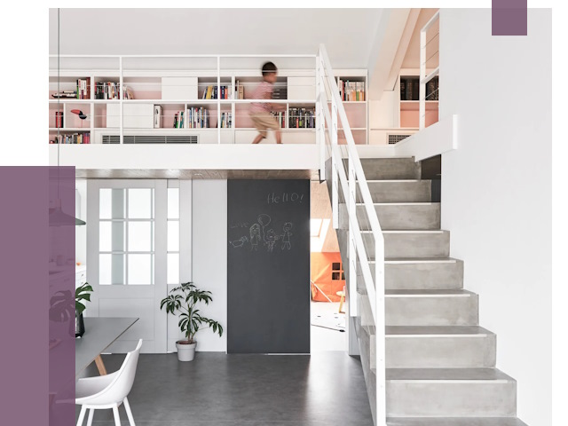 Лестницы для двухуровневой квартиры в Раменском от 174898 руб. | ПРОЛЁТ-Рмн