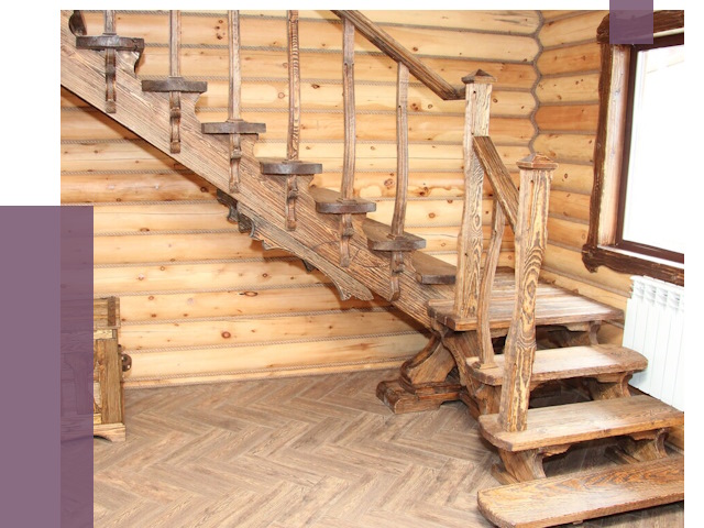 Лестницы в баню в Раменском от 18960 руб. — изготовление | ПРОЛЁТ-Рмн