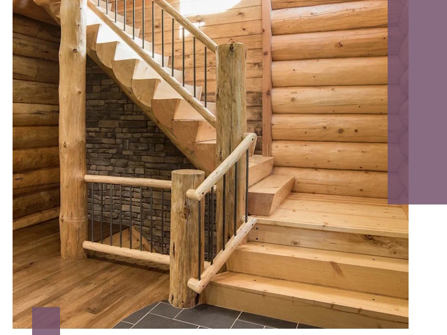 Лестницы в баню под заказ и профессиональный монтаж в Раменском