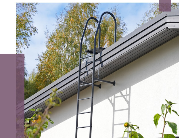 Лестницы на крышу в Раменском от 18960 руб. — монтаж и монтаж ПРОЛЁТ-Рмн