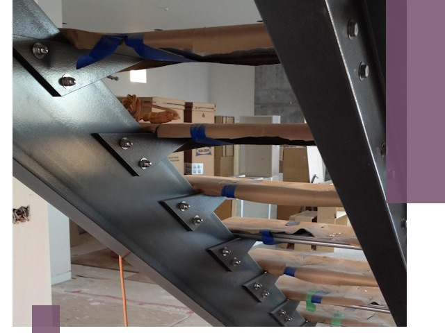 Усиление лестничных конструкций и усиление опор в Раменском