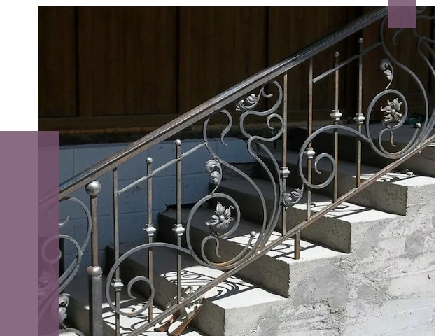 Кованые перила в Раменском от 8618 руб. под ключ — качество от ПРОЛЁТ-Рмн