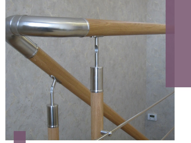 Комбинированные перила на заказ в Раменском — монтаж и производство