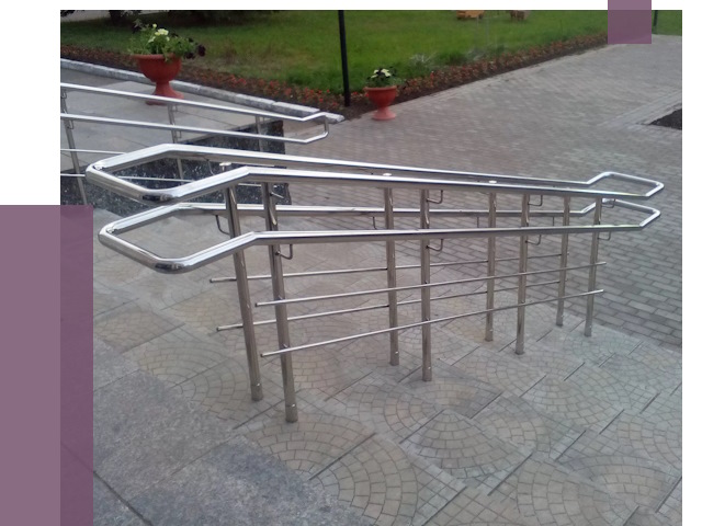 Перила для инвалидов в Раменском от 7523 руб. под ключ | ПРОЛЁТ-Рмн