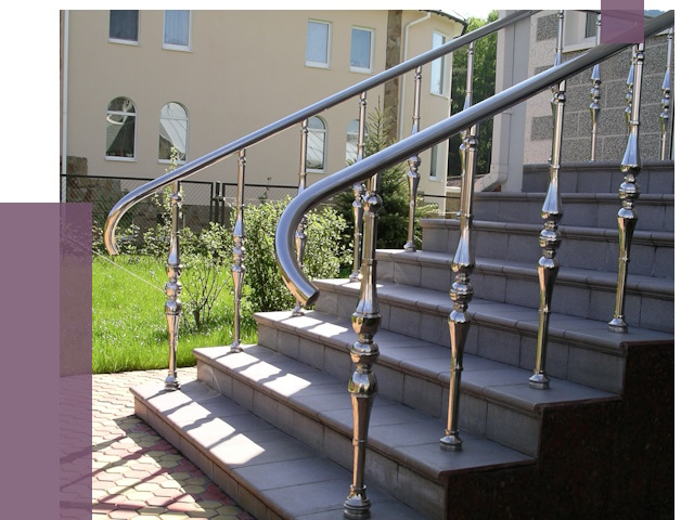 Перила для крыльца в Раменском от 10646 руб. — монтаж ПРОЛЁТ-Рмн