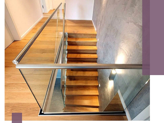 Перила для лестницы в доме — изготовление и монтаж в Раменском