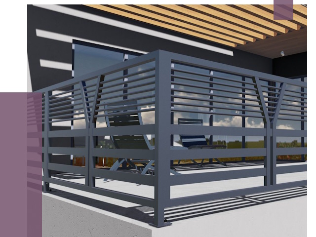 Изготовление балконных ограждений в Раменском от 10646 руб. | ПРОЛЁТ-Рмн