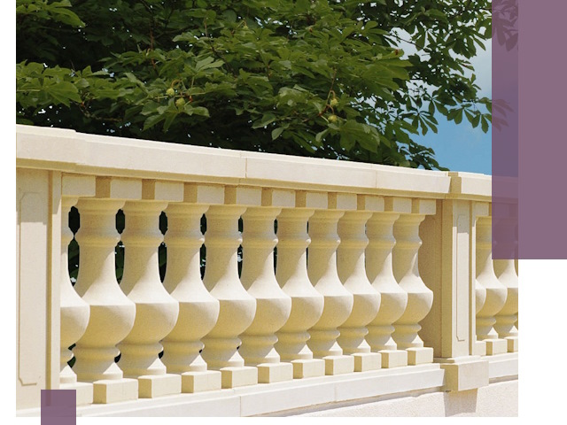 Установка балюстрады в Раменском: изготовление и монтаж под ключ