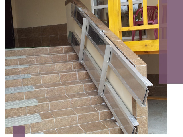 Откидные пандусы под ключ в Раменском — монтаж и демонтаж