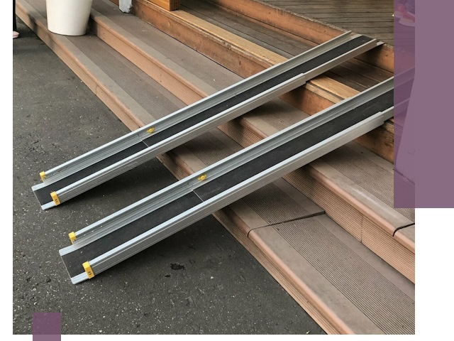 Телескопические пандусы под ключ в Раменском — изготовление и монтаж