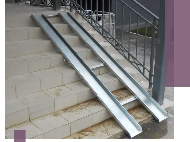 Пандусы для детских колясок в Раменском: изготовление и монтаж