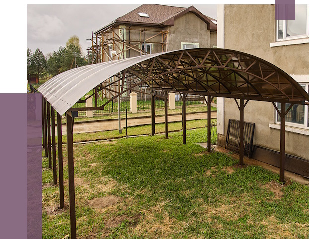 Демонтаж навесов в Раменском от 4563 руб. — разборка и вывоз | ПРОЛЁТ-Рмн