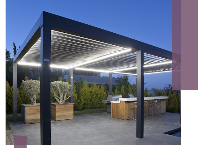 Навесы отдельно стоящие под ключ в Раменском из металла и поликарбоната