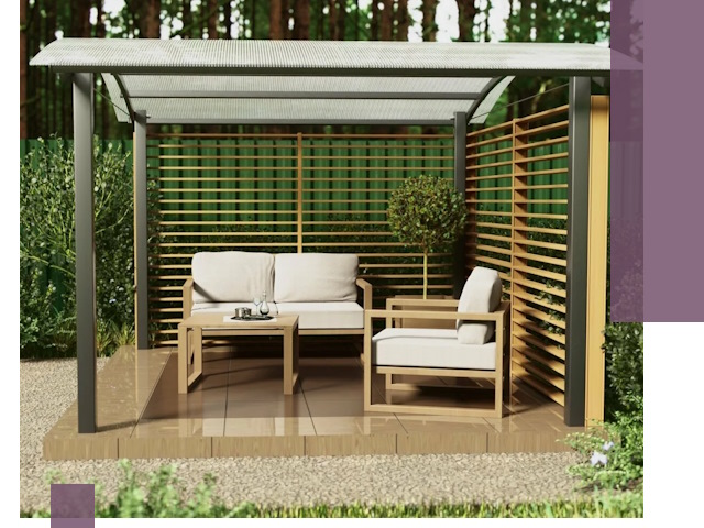 Навесы для дачи в Раменском: изготовление, монтаж и демонтаж