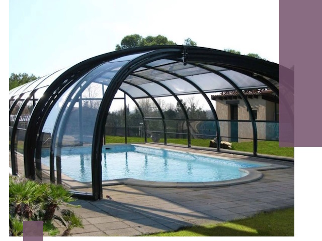 Навесы для бассейна в Раменском: изготовление и монтаж под ключ