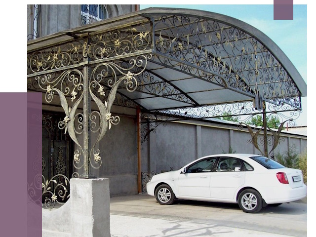Кованые навесы в Раменском от 14448 руб. | ПРОЛЁТ-Рмн