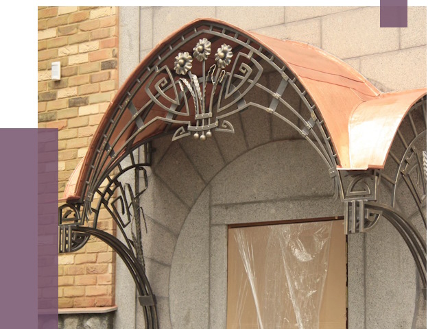 Арочные козырьки в Раменском от 14448 руб. 