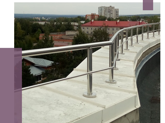 Парапеты и ограждения кровли в Раменском от 4917 руб.