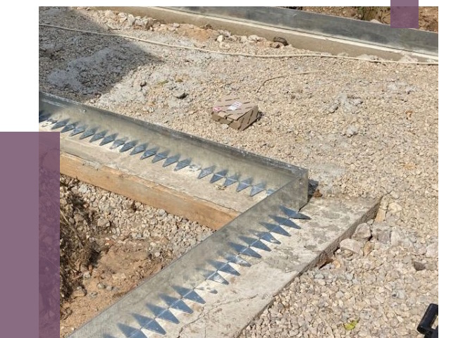 Нержавеющие бордюры в Раменском от 4765 руб. под ключ | ПРОЛЁТ-Рмн