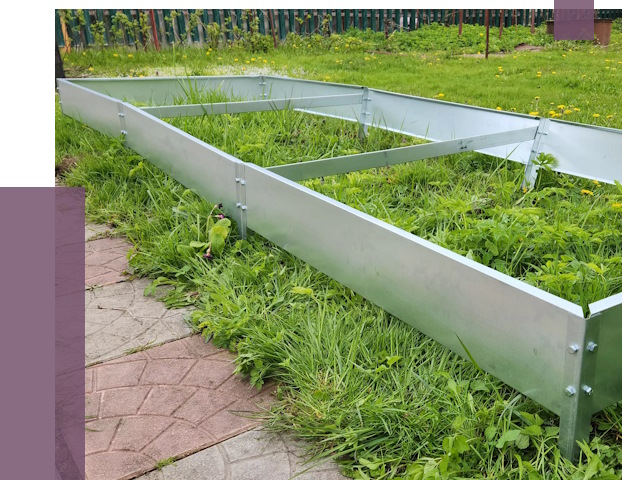 Металлические бордюры для грядок в Раменском от 1774 руб.