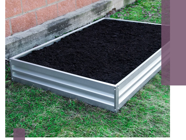 Металлические бордюры для грядок в Раменском: прочность и аккуратность