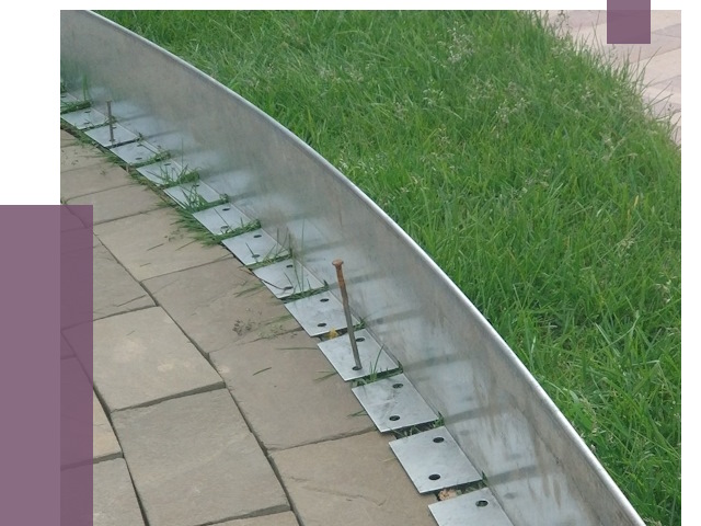 Металлические бордюры для тротуаров в Раменском от 8618 руб.