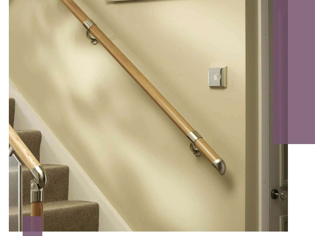 Монтаж пристенных поручней профессионально в Раменском