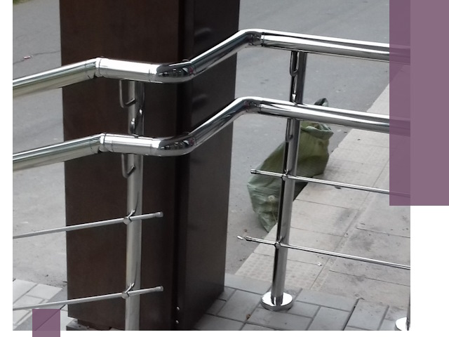 Монтаж поручней из нержавеющей стали в Раменском качественно и быстро